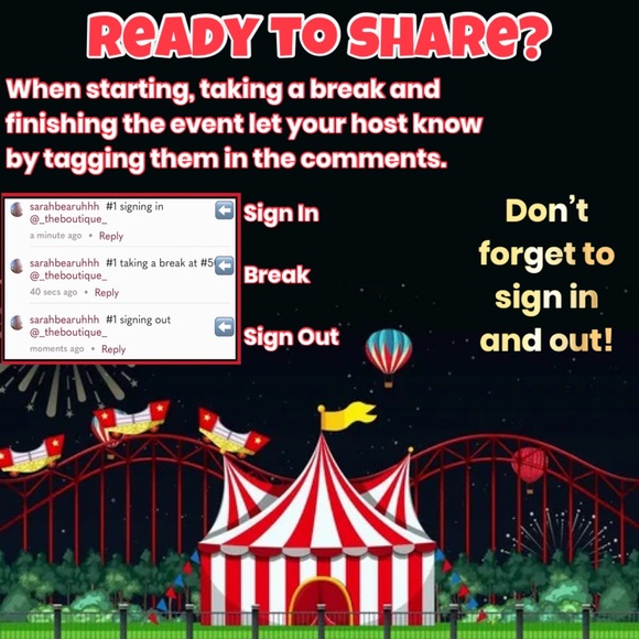 EVENT OVER! TY all for joining us at the Fair! 🎪 See u at the nxt event! 🤗🎃 - Picture 4 of 10